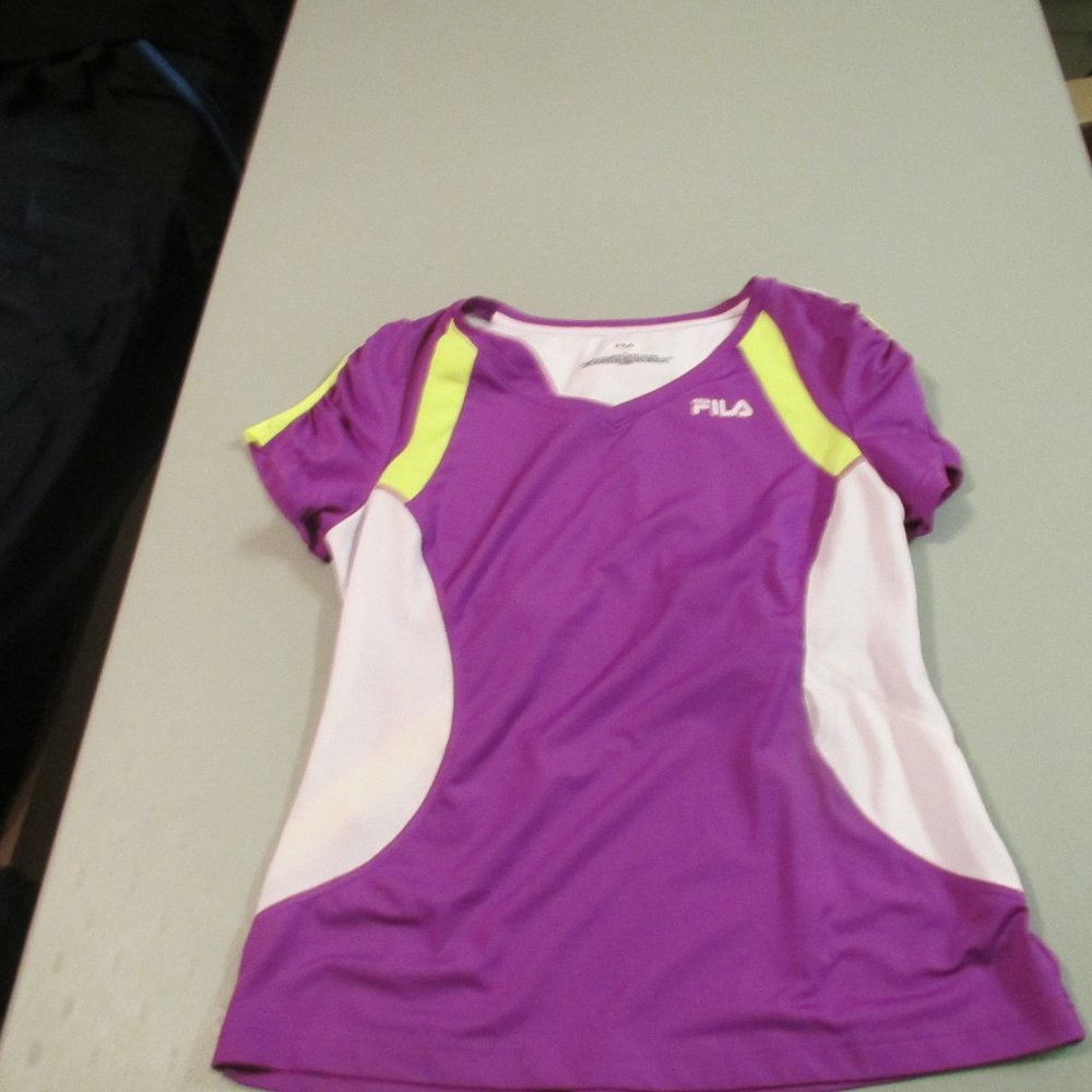 Purple Fila Top Size Medium